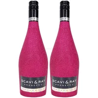 Scavi & Ray Prosecco Frizzante 0,75l (10,5% Vol) - Bling Bling Glitzer Glitzerf