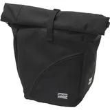 CON-TEC Gepäckträgertasche Contec Transit schwarz/gelb