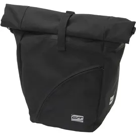 CON-TEC Gepäckträgertasche Contec Transit schwarz/gelb