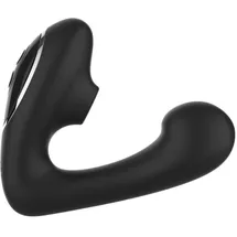 Fifty Shades of Grey Greedy Girl Duet Druckwellen-Vibrator - Schwarz