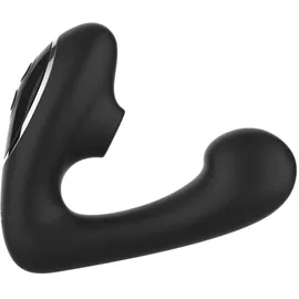Fifty Shades of Grey Greedy Girl Duet Druckwellen-Vibrator - Schwarz