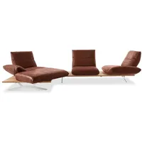 KOINOR Ecksofa Marilyn Leder Beige Muskat