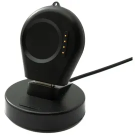 system-s USB 2.0 Kabel 100 cm Ladestation für Oppo Watch 4 3 2 abnehmbar Adapter in Schwarz