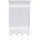 HOSSNER - ART OF HOME DECO Scheibengardine "Attersee" Gr. 1, weiß, B:40cm H:75cm, Baumwolle, HOSSNER - ART OF HOME DECO, Gardinen