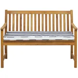 Beliani Gartenbank 120 x 88 x 0 cm Marineblau