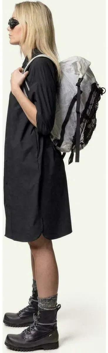 Houdini W's Route Shirt Dress blue illusion (703) XS