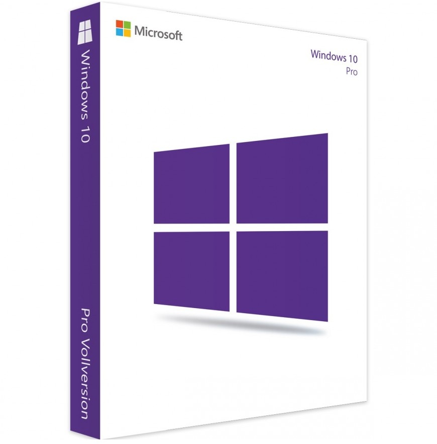 Microsoft Windows 10 Pro 32/64-Bit Vollversion EN
