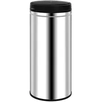 vidaXL Sensor Mülleimer Automatisch Abfalleimer Papierkorb Müllbehälter Abfallsammler Mülltrenner Abfallbehälter Tretmülleimer 80L Edelstahl