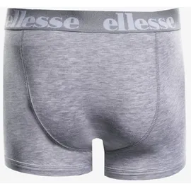 Ellesse Hali Trunks Unterhose, Herren, Blk/Gy/Wht, L