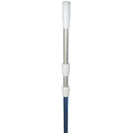 Steinbach Teleskopstange 2-teilig Silber/Weiß 240-480 cm