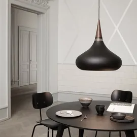 Fritz Hansen Orient schwarz P3 Pendelleuchte - ø50 cm,