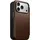 Nomad iPhone 17 Pro Flipcase braun