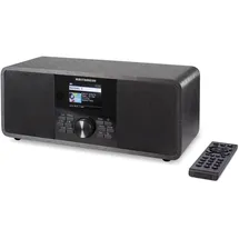 Kathrein DAB+ link S12 schwarz stereo Internet Radio Internetradio DAB/UKW WLAN LAN - Schwarz