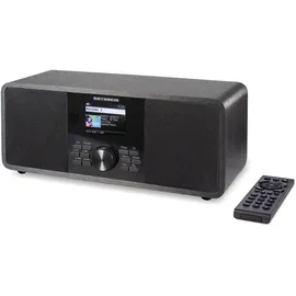Kathrein DAB+ link S12 schwarz stereo Internet Radio Internetradio DAB/UKW WLAN LAN - Schwarz