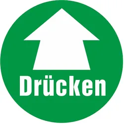 Aufkleber - Drücken