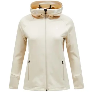 Peak Performance Rider Zip Hood Damen Sweater-Beige-XL