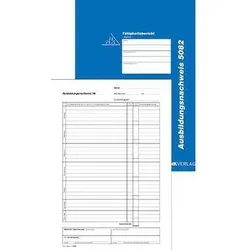 Rnk Verlag RNK Ausbildungsnachweis 5082 DIN A4 28Bl. tägliche Eintragung