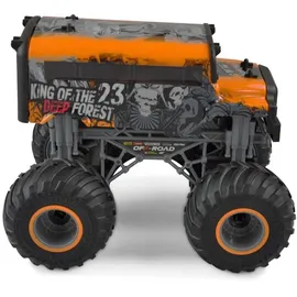 AMEWI Monstertruck Crazy Schoolbus 2CH RTR gelb orange (RTR Ready-to-Run)