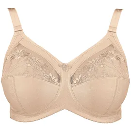 Anita "2er Pack Komfort BH ohne Bügel Safina", Damen, Gr. 100, Cup G, beige (sand sand), Obermaterial: 50% Polyamid PA. 25% Polyester PES. 10% Elasthan EL. 10% Viskose CV. 5% Baumwolle CO., BHs Entlastungs-BH