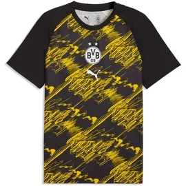 Puma Borussia Dortmund Trainingsshirt 2026 schwarz/faster gelb Herren Gr. XL