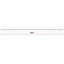 Brunnen 10X BRUNNEN Lineal 40cm glasklar