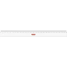 Brunnen 10X BRUNNEN Lineal 40cm glasklar
