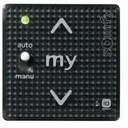 Somfy 1811015 Smoove A/M io Black Shine sensitiver Wandsender 1 Kanal