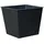 Dehner Universal-Pflanztopf 36 x 36 x 30 cm Schwarz
