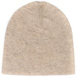 Yanopurna Strickmütze Kaschmir Mütze Beanie glatt beige|braun