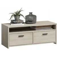 Matkam Möbel Fernsehkommode, Sonoma Eiche, 100x44x45 cm, Wohnzimmer, Wohnwände,