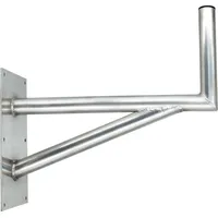 PremiumX 60cm Wandhalter mit Stützelement Aluminium SAT Auslegerlänge 600mm