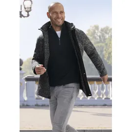 John Devin Strickmantel in schwarz meliert), | Gr.: 54