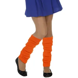 Enge Beinstulpen in orange