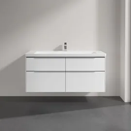 Villeroy & Boch Subway 3.0 Badmöbel-Set 130 cm, 4 Auszüge, Badmöbel,