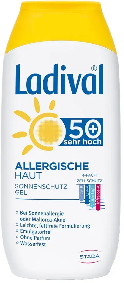 Preisvergleich Produktbild Ladival allergische Haut Sonnenschutzgel LSF50+ 200 ml