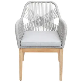 Proregal Gartenstuhl 85 x 58 x 59 cm silber 1 St.