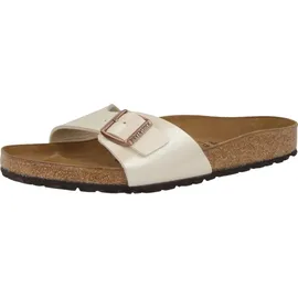 Birkenstock Madrid Vegan Birko-Flor schmal graceful pearl white 41