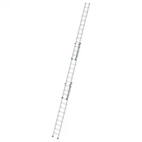 Günzburger Aluminium-Schiebeleiter 3 x 12 Sprossen (20312)