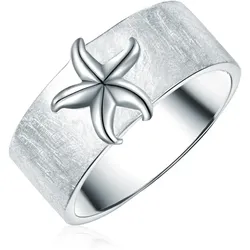 Rafaela Donata Ring Seestern aus Sterling Silber in Silber Ringe   Damen