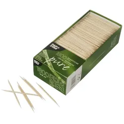PAPSTAR 1800 Zahnstocher, Holz "pure" rund 6,8 cm