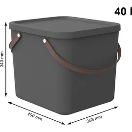 Rotho Albula 40 L anthrazit