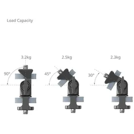SmallRig 4886 Schwenk- und Neigbare Monitorhalterung