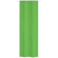 VidaXL Balkon-Sichtschutz Hellgrün 80x240 cm Oxford-Gewebe