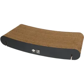 D&D Wandregal Ersatz-Pappe gewellt I Love Happy Cats "David" braun/schwarz - Braun/Schwarz