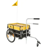 M-Wave Fold & Carry Gepäckanhänger silber
