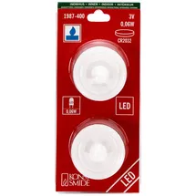 Konstsmide LED Teelicht 2er Set klein blau