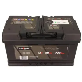 Maxgear Starterbatterie 80Ah 12V
