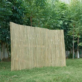 casa.pro Sichtschutzmatte Bambus 200 x 500 cm Natur