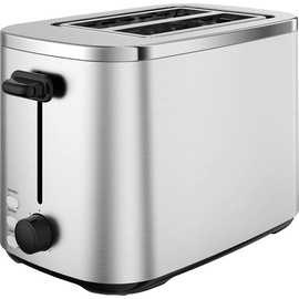 Master Pro MasterPRO Toaster mit eingebautem Brötchenaufsatz Schwarz/Edelstahl