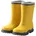 uni gefüttert Unisex Kinder Regenstiefel mit herausnehmbarem warme wasserdichte Kinderstiefel Matsch und Regenschuhe mattgelb Größe 25